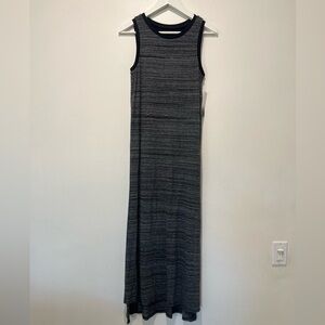 NWT KENSIE Mixed Streaky Jersey Midi Sz Small - Side Slits all the way up sides